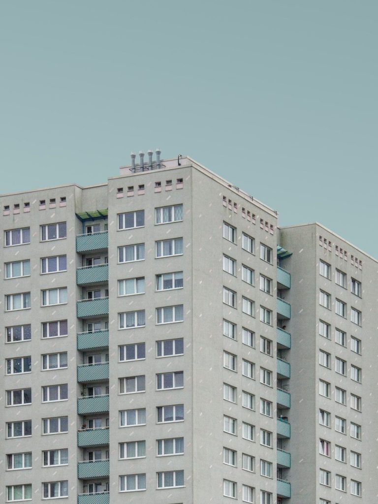Hochhaus, wohnen